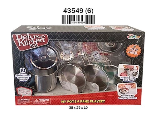 Unbranded metal toy kitchen - unbranded,