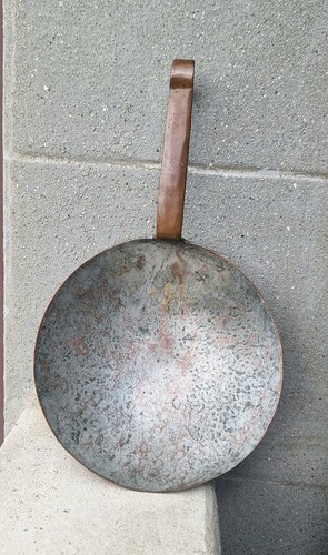 Antique handmade copper ladle