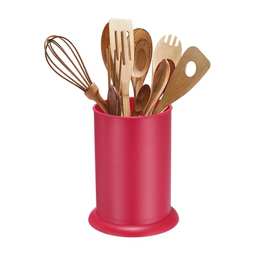 Pink plastic cutlery 5x6 - plastic,