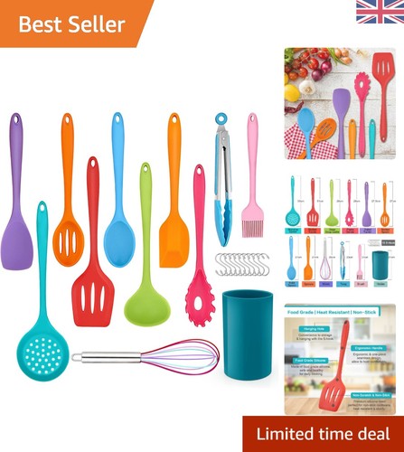 Set utensili silicone - silicone, lavabile